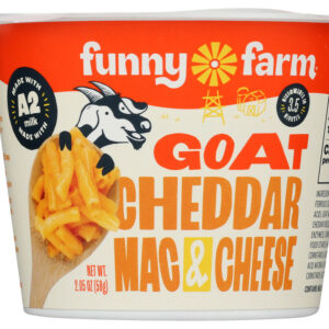 FUNNY FARMS: Goat Cheddar Mac and Cheese, 2.05 oz