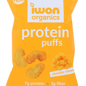 IWON ORGANICS: Protein Puffs Cheddar Cheese, 5 oz