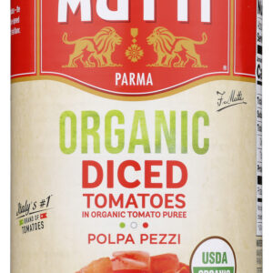 MUTTI: Tomatoes Diced Org, 14 oz
