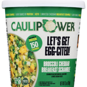 CAULIPOWER: Broccoli Cheddar Breakfast Scramble, 6.5 oz