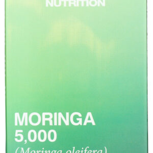 BIO NUTRITION: Moringa 5000 mg Super Food, 60 vegetarian capsules