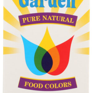 COLOR GARDEN: Color Food Ntrl Yellow 5Pc, 1 oz