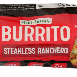 ALPHA FOODS: Burrito Plant Based Steakless Ranchero, 5 oz
