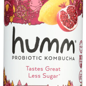HUMM: Kombucha Pomegranate Lemonade, 12 fo