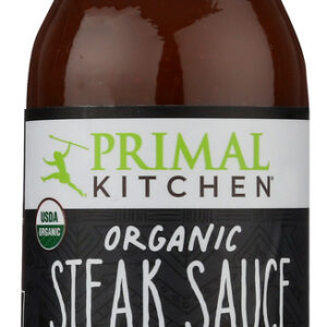 PRIMAL KITCHEN: Organic And Sugar Free Steak Sauce, 8.5 oz
