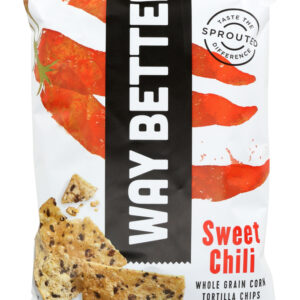 WAY BETTER SNACKS: Simply So Sweet Chili Corn Tortilla Chips, 5.5 oz