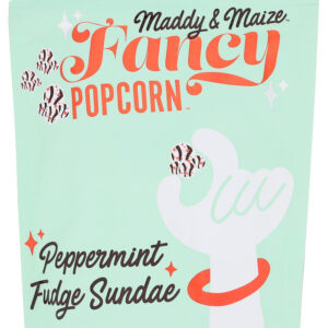 MADDY & MAIZE: Peppermint Fudge Sundae Popcorn, 4.5 oz