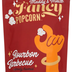MADDY & MAIZE: Bourbon Bbq Popcorn, 3.5 oz