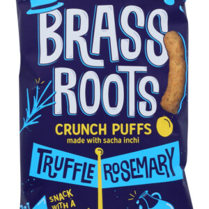BRASS ROOTS: Truffle Rosemary Crunch Puffs, 4.5 oz