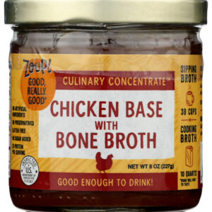 ZOUP GOOD REALLY: Bone Broth Cncrnte Chick, 8 OZ