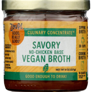 ZOUP GOOD REALLY: Broth Cncrnte Savry Vegan, 8 OZ