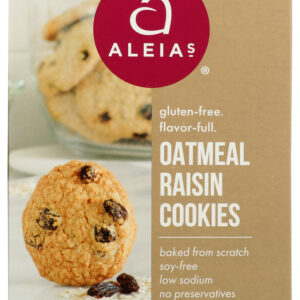 ALEIAS: Gluten Free Oatmeal Raisin Cookies, 9 oz