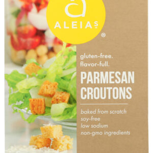 ALEIAS: Gluten Free Parmesan Croutons, 10 oz