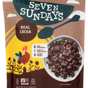 SEVEN SUNDAYS: Real Cocoa Sunflower Cereal, 8 oz