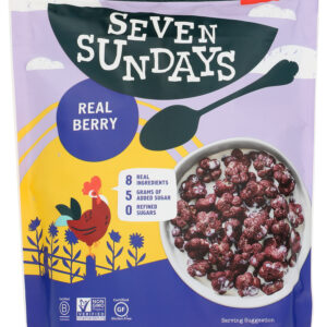 SEVEN SUNDAYS: Real Berry Sunflower Cereal, 8 oz