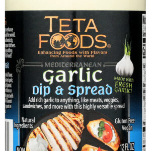 TETA FOODS: Garlic & Dip Spread, 12 oz