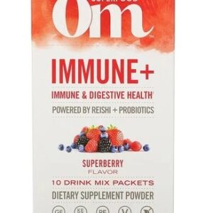 OM ORGANIC MUSHROOM NUTRITION: Immune Plus Superfood Drink Stick, 2.1 oz
