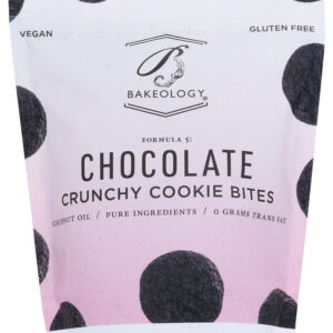 BAKEOLOGY: Cookie Bites Chocolate, 6 oz