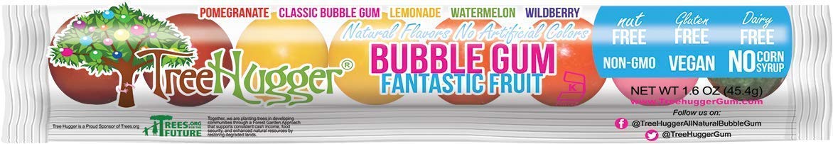 TREE HUGGER: Bubble Gum Fantastic Fruit 8Ct, 1.6 oz