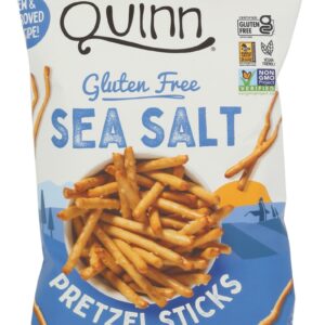 QUINN: Whole Grain Gluten Free Sea Salt Sticks, 5.6 oz