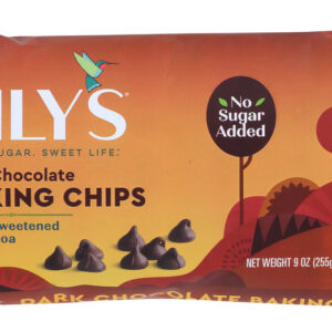 LILYS SWEETS: Dark Chocolate Premium Baking Chips, 9 oz