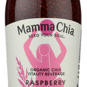 MAMMA CHIA: Organic Raspberry Passion Vitality Beverage, 10 oz