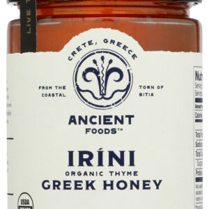 ANCIENT FOODS: Honey Greek Irini Thyme, 16 oz