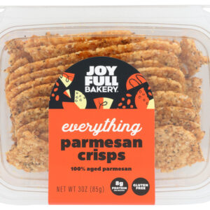 JOYFULL BAKERY: Everything Parmesan Crisp, 3 oz