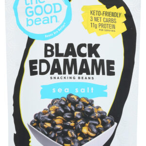 THE GOOD BEAN: Beans Snack Sea Salt, 4 oz