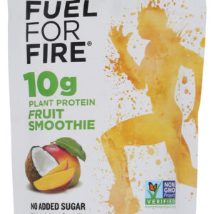 FUEL FOR FIRE: Mango Coconut Plant Protein Fruit Smoothie, 4.5 oz