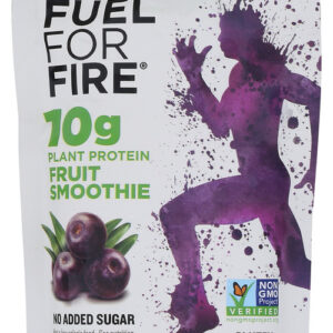 FUEL FOR FIRE: Berry Acai Plant Protein Fruit Smoothie, 4.5 oz