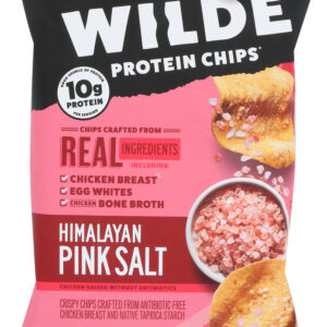 WILDE SNACKS: Himalayan Pink Salt Chips, 4 oz