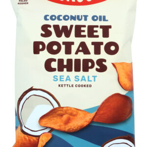 JACKSONS CHIPS: Sea Salt Sweet Potato Chips With Coconut Oil, 5 oz