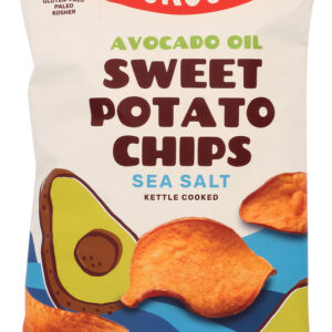 JACKSONS CHIPS: Sea Salt Sweet Potato Chips with Avocado Oil, 5 oz