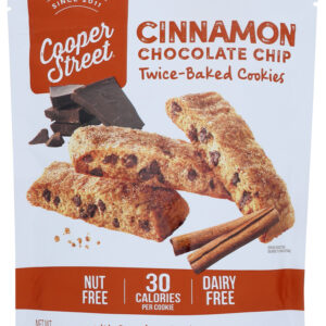 COOPER STREET: Cookies Cinnamn Choc Chip, 5 oz