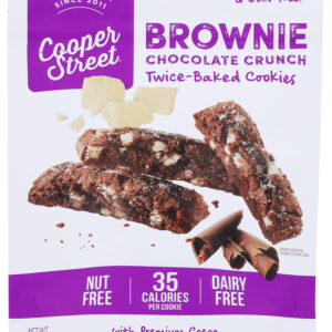 COOPER STREET: Cookies Choc Brownie, 5 oz