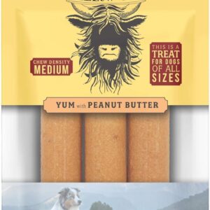 Yellow Yak: Dog Chew Peanut Butter, 4.5 oz