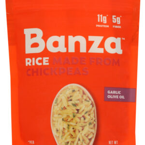 BANZA: Rice Chickpea Grlc Olive, 7 oz