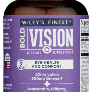 WILEYS FINEST: Proactive Bold Vision Softgel, 60 sg