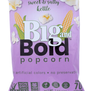 POPTIME BIG AND BOLD: Popcorn Sweet & Salty, 7 oz
