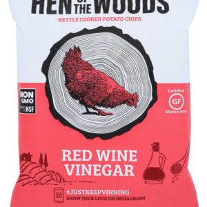 HEN OF THE WOODS: Chip Red Wine Vinegar 2Oz, 2 oz