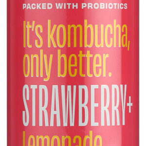 KOE: Strawberry Lemonade Kombucha, 12 fo