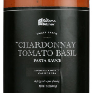 THE SONOMA KITCHEN: Chardonnay Tomato Basil Pasta Sauce, 24 oz