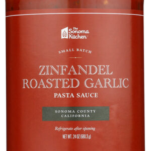 THE SONOMA KITCHEN: Zinfandel Roasted Garlic Pasta Sauce, 24 oz