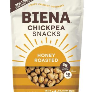 BIENA: Honey Roasted Chickpea Snacks, 5 oz