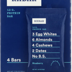 RXBAR: Blueberry Protein Bars, 4 pk