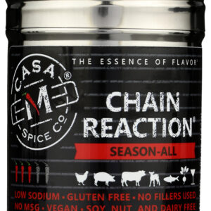 CASA M SPICE: Shaker Stnlss Season All, 5 OZ