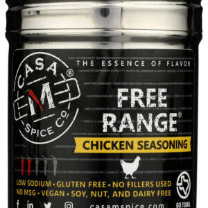 CASA M SPICE: Shaker Stnlss Chckn Ssnng, 5.5 OZ
