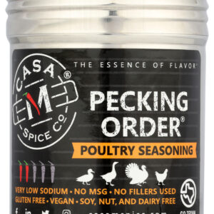 CASA M SPICE: Seasoning Shaker Poultry, 4.5 OZ