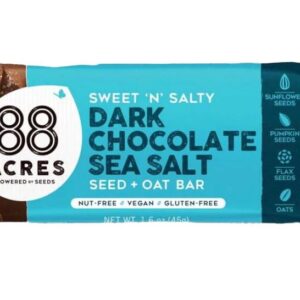 88 ACRES: BAR SEED DRK CHOC SSALT (1.600 OZ)